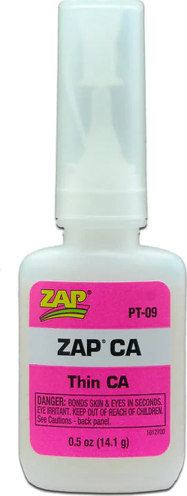 Zap CA Glue 1/2oz Bottle